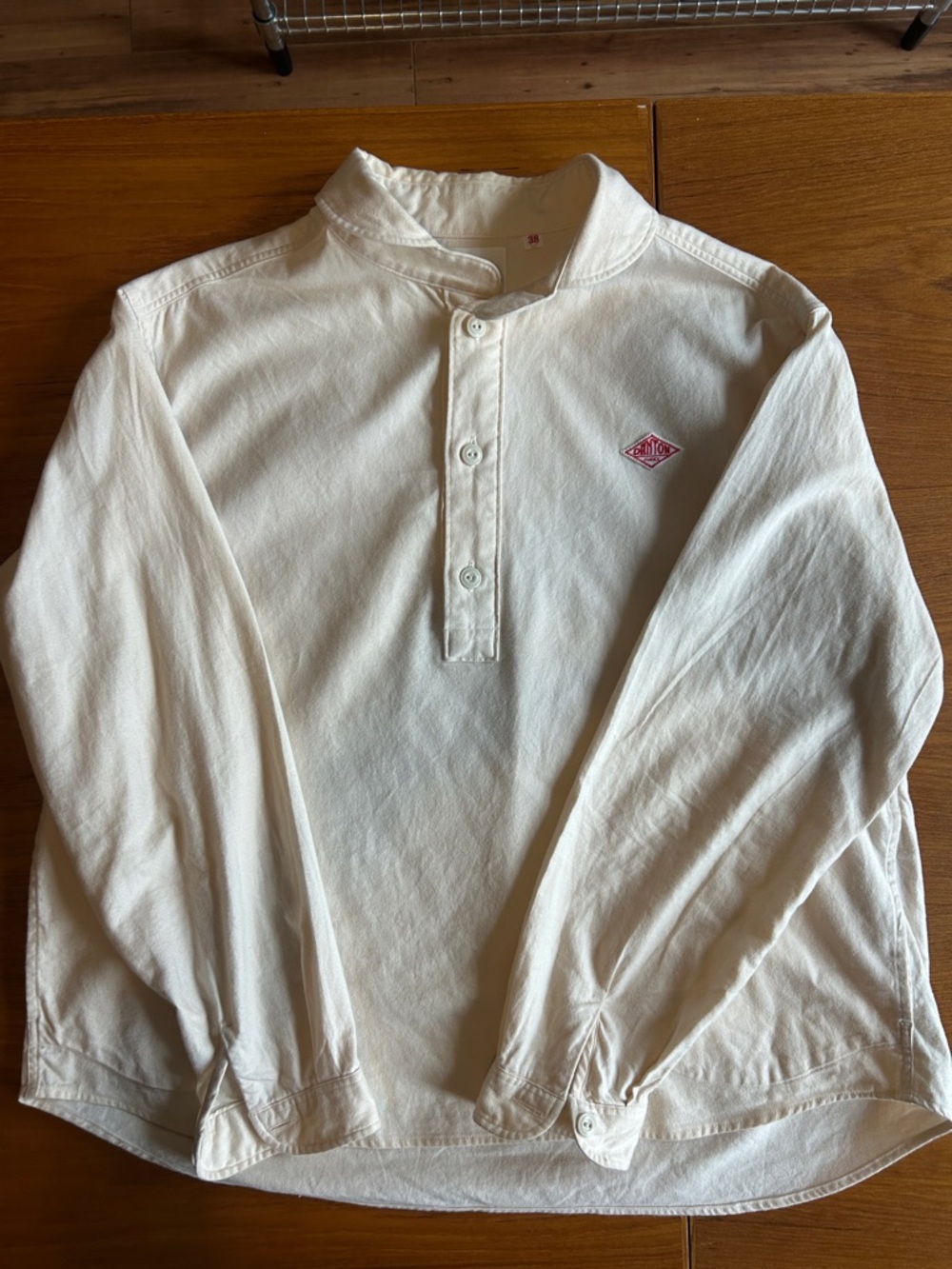 Danton Flannel Three-Button Shirt
